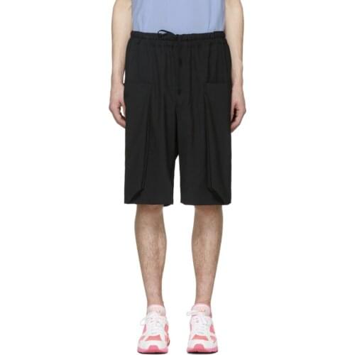 New mens clothing Hair Stylist GD fashion Big pocket Shorts plus size Singer costumes