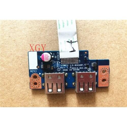 Original FOR Acer E1-532 E1-572G E1-570 USB Small Board LS-9532P