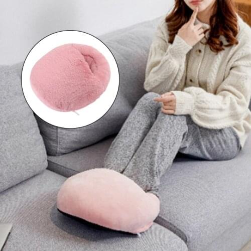 Portable USB Electric Soft Warm Foot Warmer Washable Cosy Heated Footwarmer 95AC