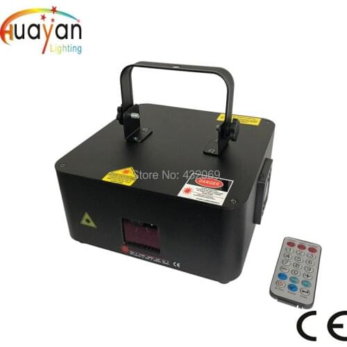 RGB laser show programmable 1W laser christmas lightsParty city Laser Show System Animation Projector programmable 1000 mW full