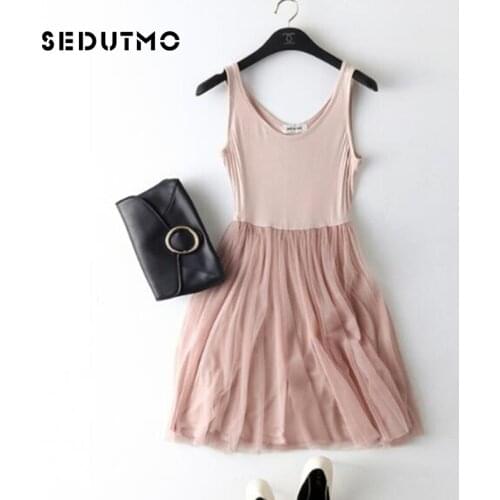 SEDUTMO Sleeveless Summer Dresses