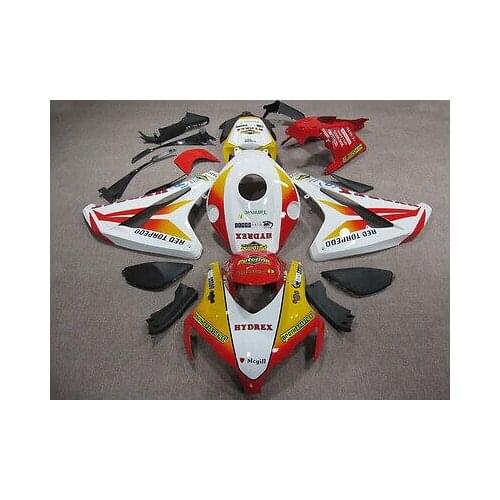 Wotefusi UV Paint Bodywork Fairing Injection Mold For Honda CBR 1000 RR 2008-2011 (C)
