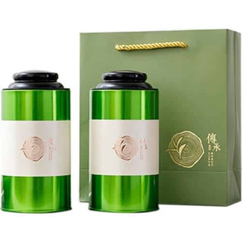 Xin Jia Yi Packaging Tin Can Decorations Tea Aluminum Tin Big Customized Metal Multicolor Tin Can In China Tea Canisters Set