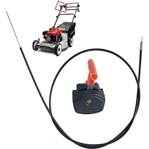 1.5m Throttle Cable Control Switch Lever Handle for Lawnmower Accessory