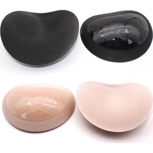 1 Pair Women Breast Push Up Pads Swimsuit Accessories Silicone Bra Pad Nipple Cover Stickers Patch Inserts Sponge