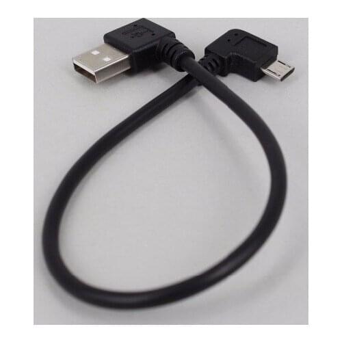 27CM 90 Degree Micro USB cable For Phones And Tablets