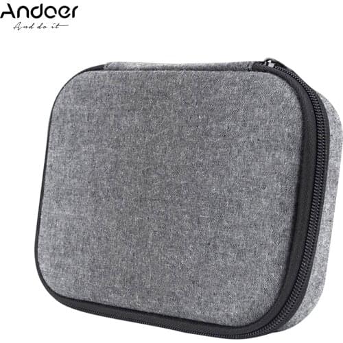 Andoer Portable Sports Camera Carrying Case Travel Storage Bag Action Camera Protective Case Shockproof for DJI Osmo Pocket 2