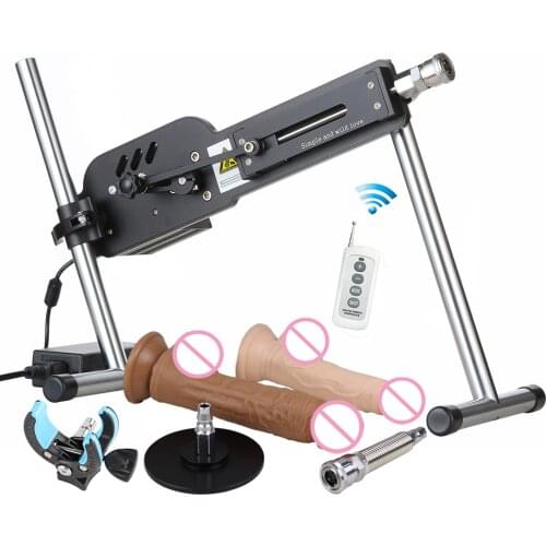 FREDORCH New Sex Machine for Women Automatic Vibrator Pumping Gun Adults Sex Toys Product Love Machine