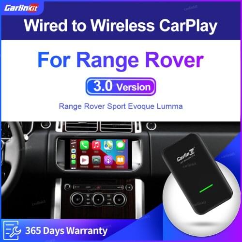 Carlinkit 2.0 CarPlay Wireless Adapter for Range Rover Sport Evoque Lumma 2015-2021 Smart Box Multimedia Navigation USB Dongle