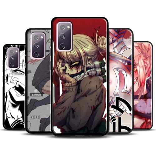 Toga Himiko Anime My Hero Academia Case For Samsung S20 FE S8 S9 S10 Plus Cover Case For Galaxy S21 Ultra Note 20 9 10