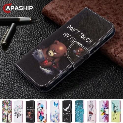 Cartoon Leather Flip Case For Samsung Galaxy A10S A20S A30S A50S A10E A20E A40 A50 A70 A6 A8 M10 M20 M30 A51 A71 Cover PU Wallet