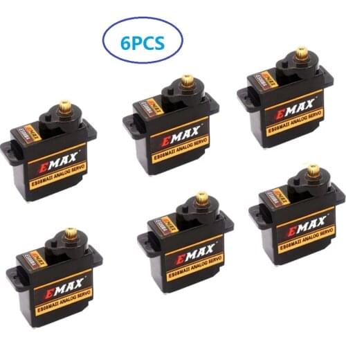 EMAX ES08MA II Mini Metal Gear Analog Servo 12g/ 2.0kg/ 0.12 second Mg90S
