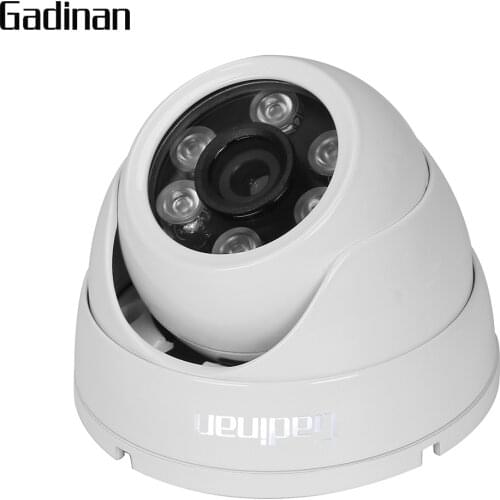 GADINAN HD AHD 3MP 4MP Camera Wide Angle 2.8mm Optional Metal Dome Vandal-proof CCTV Camera Surveillance Security 6 Array IR
