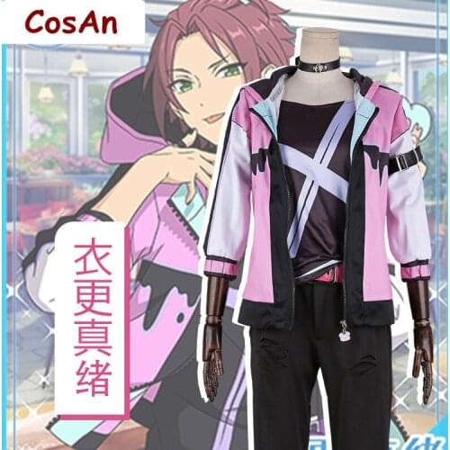 Hot Anime Ensemble Stars Isara Mao Cosplay Costume Unisex Handsome Fashion UniformActivity Party Role Play Clothing Custom-Make