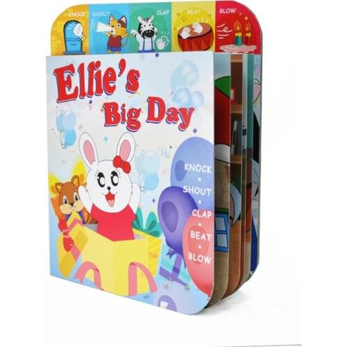 Interactive Musical Toy for Learning English Baby Sound Book Laugh & Learn Storybook Rhymes Book For Kids, Toddlers