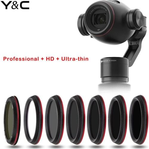 Best DJI OSMO+ HD Filters MCUV CPL ND4 ND8 ND16 ND32 ND64 Lens Filter & kit Filter For DJI OSMO+ Handheld Gimbal Stablizer