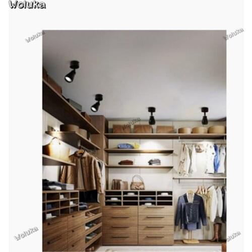 Small spot light led open-hole suction ceiling downlight living room wine cabinet background wall spot light CD50 W06