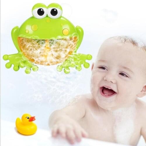 Baby Bath music tool Crab Bubble Blower Machine Bubble Maker Toys Funny Crab Music Bubble Blower Baby Bath Toy Kid Children GIFT