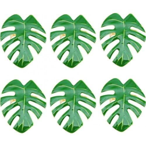 6pcs/set Napkin Rings Set Leaves Napkin Ring Holders Decorative Napkin Buckle Wedding Party Dinner Christmas Table Decoration