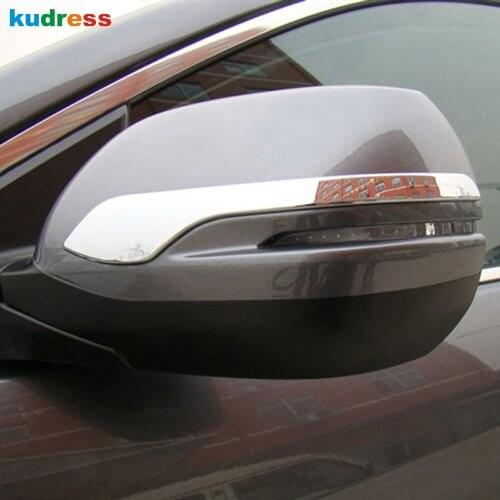 For Honda CRV C-RV 2018 2019 2012-2017 Rearview Mirror Trim Cover Anti-rubbed Molding rubbing strip Exterior accessories