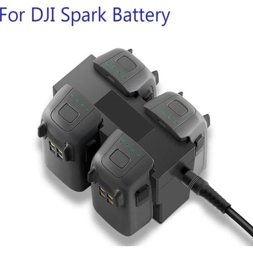 New Battery Charger Fast Charger for DJI SPARK Intelligent Flight Battery Charging Hub 100-240V AC Input DC 13.05V/2.2A Output