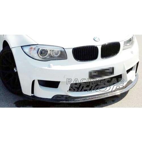 NEW STYLE REAL CARBON FIBER FRONT LIP SPOILER FIT FOR BMW E82 2008-2011 B041