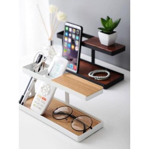 Office Accessories Wrought Iron Pen Holder Desktop Organizer Stationery Storage Rack