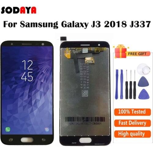 Original For Samsung Galaxy J3 2018 Display SM-J337 J337V J337P LCD Display With Touch Screen Digitizer Assembly Free Shipping