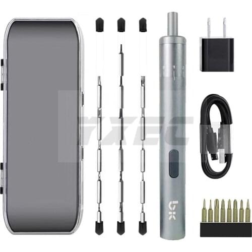 TBK BK008 Adjustable Position Electric Charging Screwdriver Mobile Phone Repair Dismantling for Iphone Ipad Samsung Repair 3.6V