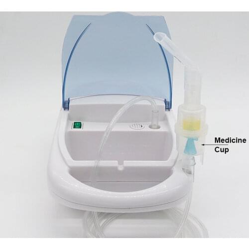 Family Compressor Nebulizer Children Adult Health Care Allergy Relief Respiratory Inhaler Aerosol Medication Therapy