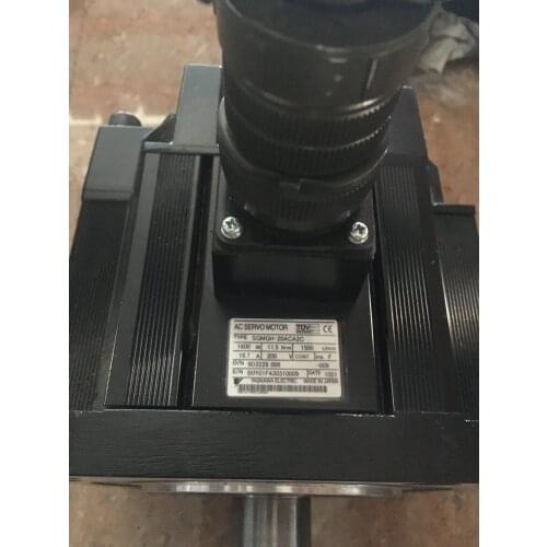 Servo motor SGMGH-20ACA2C, Used one , 90% appearance new , 3 months warranty , fastly shipping