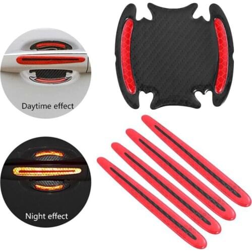 Universal 3D Auto Door Handle Scratch Cover for Kia Rio K2 Sportage Soul Mazda 3 6 CX-5 Lada Skoda Octavia