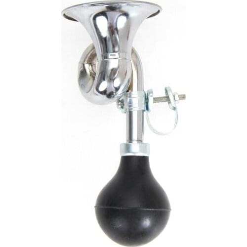 Bicycle Bike Cycling Air Horn Bell Alarm Retro Metal Twist Bugle Rubber Bulb Funny Bicycle Bell Horns Bike