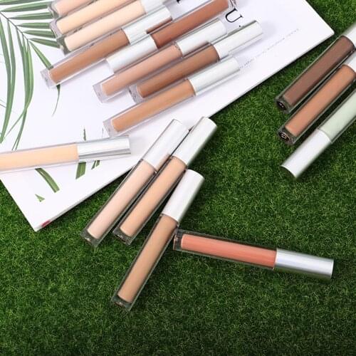 16 Colors Private Label Liquid Concealer Makeup Foundation Cosmetics Whitening Cream Waterproof Cover Acne Marks Dark Circles