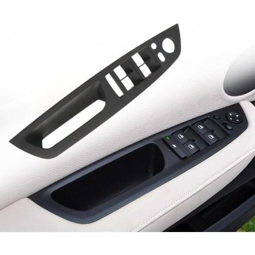 1pcs Car Left/Right Main Drivers Seat Interior Door Armrest Handle Inner Panel Pull Trim Cover for BMW X5 E70 X6 E71 2007-2014