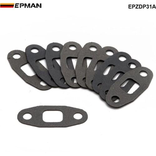 10pcs/Lot T3 T4 GT32 GT37 GT40 GT42 GT45 T04B T04E Turbo Oil Return Drain Gasket EPZDP31A