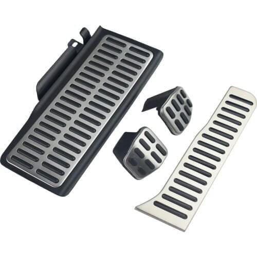 Stainless Steel car pedal Car Accessories for vw Passat B6 B7 cc For Skoda superb AT / MT