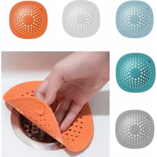 Kitchen Sink Filter Shower Drain Hair Catcher Stopper Bathroom Floor Drain Cover Universal Anti-clogging Sink Strainer