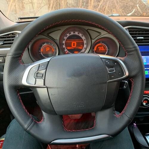 Custom Car Steering Wheel Cover For Toyota RAV4 1998-2003 Celica 1998-2005 Corolla (US) 2003 Leather Braid For Steering Wheel