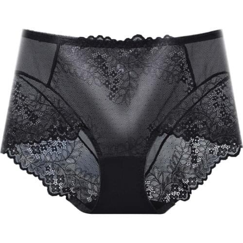 Lace Panties Women Panties High Waist Plus Size Female Sexy Underwear Butt Lift Lingerie Seamless Briefs Underpants Breech