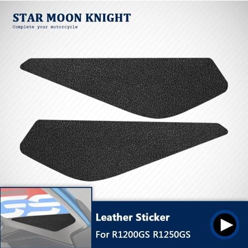 Motorcycle Accessories For BMW R1250GS LC HP Leather Side Tank pad Cover Sticker For BMW R1200GS LC 2017 2018 2019