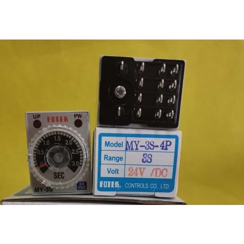 MY-3S-4P-24VDC brand new original imported Taiwan FOTEK timer