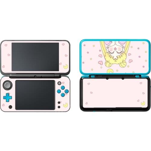 Anime Cute Girl Decal Skin Sticker Cover for New 2DS LL XL Skin Sticker for Nintendo 2DSLL Vinyl Skin Sticker Protector