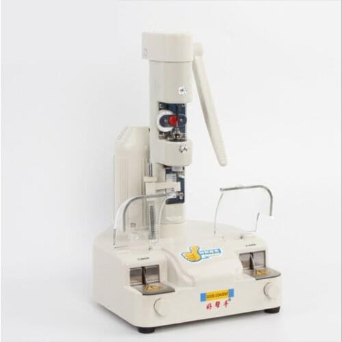 Optical shop equipment frameless punching machine frameless lens punching machine punching saw notch machine instrument one mach