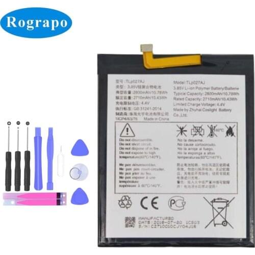 New 2800mAh Replacement Battery For Alcatel Idol 5 Idol5 / Alcatel Pulsemix TCL 750 X1 PLUS A5 LED 5085D 5085Y Mobile Phone