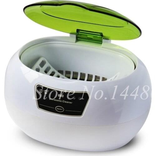 JP-880 600ML 220v mini gift ultrasonic cleaner shaver glasses ring washing machine inkjet print head cleaning machine for sale