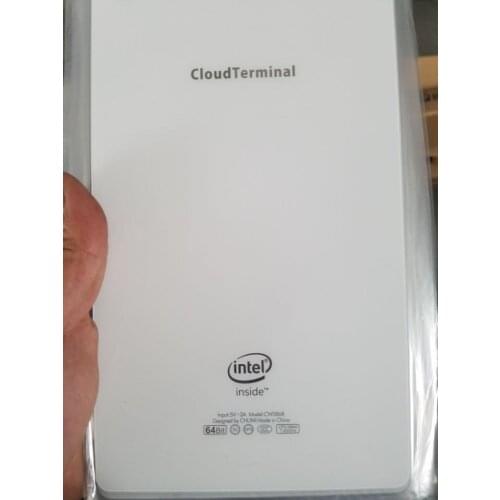 White For Cloudtermind CW0868 Glass Back Cover Glass Panel Repair Replacement Free Shipping