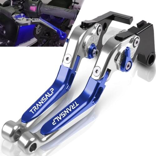 For Honda TRANSALP 600 VK VL 1989 1990 Motorcycle Accessories handbrake Folding Extendable Moto Adjustable Clutch Brake Levers