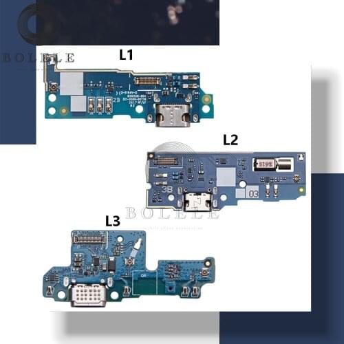 For Sony Xperia L1 G3311 G3312 L2 H4311 H3311 L3 I3312 USB Charge Port Dock Connector Plug Charger Board Charging Flex Cable