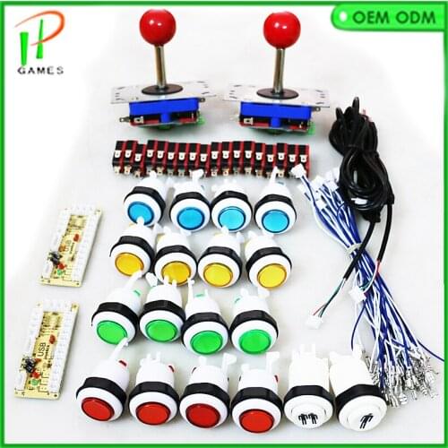Jamma Mame USB To PC Zero delay encoder Arcade cabinet DIY Parts for Arcade No delay Controller A4 button ZIPPY Joystick